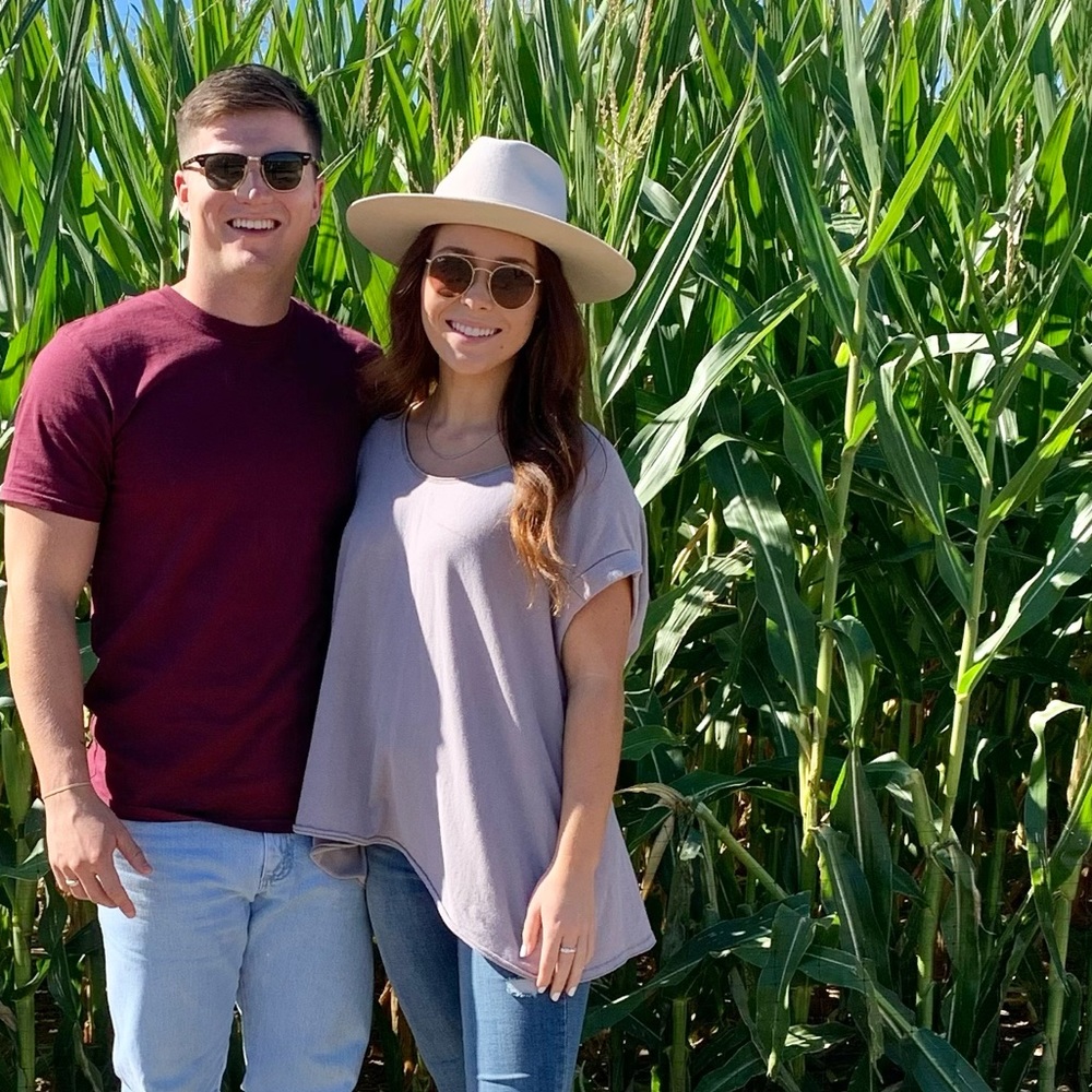 Free people high low short sleeve top